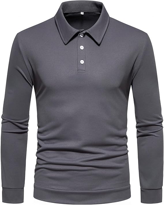 Men's Long Sleeve Polo Shirt