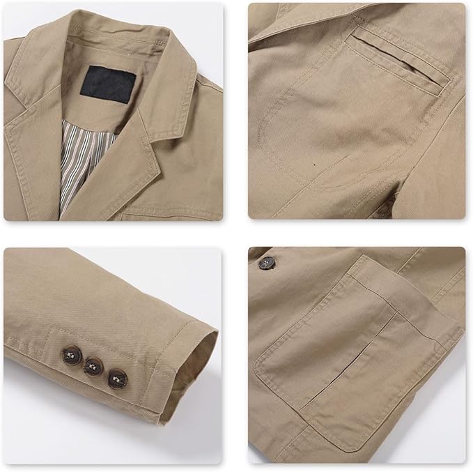Men's Slim Fit Blazer Jacket