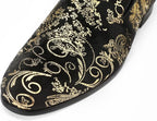 Men's Embroidered Loafer Shoes