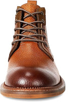 Men's Leather Lace-Up Ankle Boots