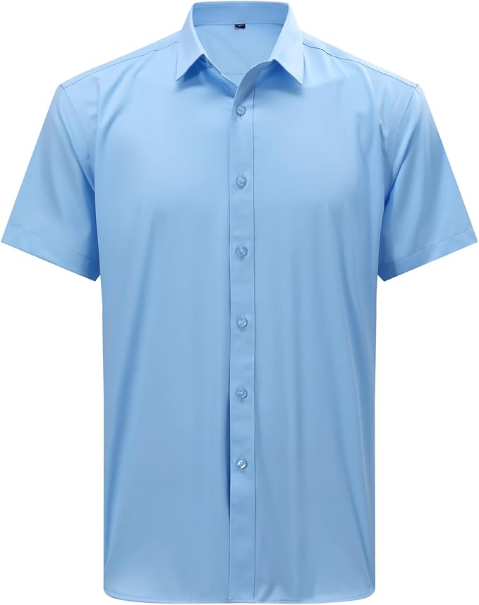 Men's Short Sleeve Button-Down Shirt