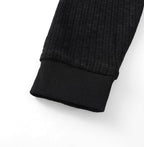 Men's Long Sleeve Quarter-Zip Polo Shirt