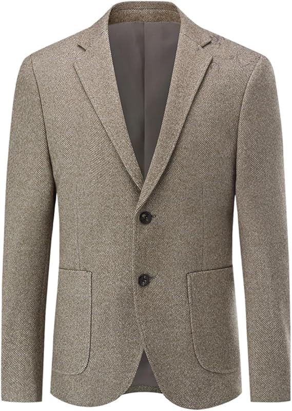 Men's Tweed Striped Blazer
