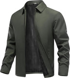 Men's Lightweight Zip-Up Bomber Jacket