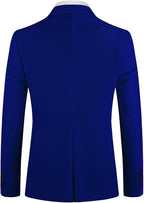 Men's Velvet Blazer Regular Fit Tuxedo Jacket