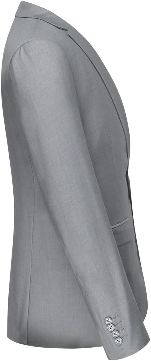 Men's Slim Fit One-Button Suit Jacket