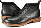 Men's Leather Lace-Up Ankle Boots