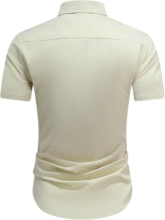 Men's Short Sleeve Button-Down Shirt