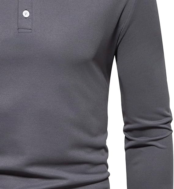Men's Long Sleeve Polo Shirt