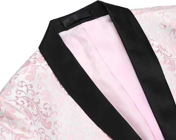 Men's Slim Fit Jacquard Blazer