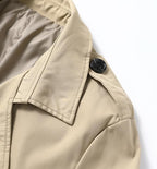 Men's Double Breasted Trench Coat