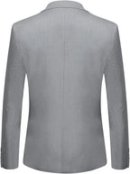 Men's Slim Fit One-Button Suit Jacket