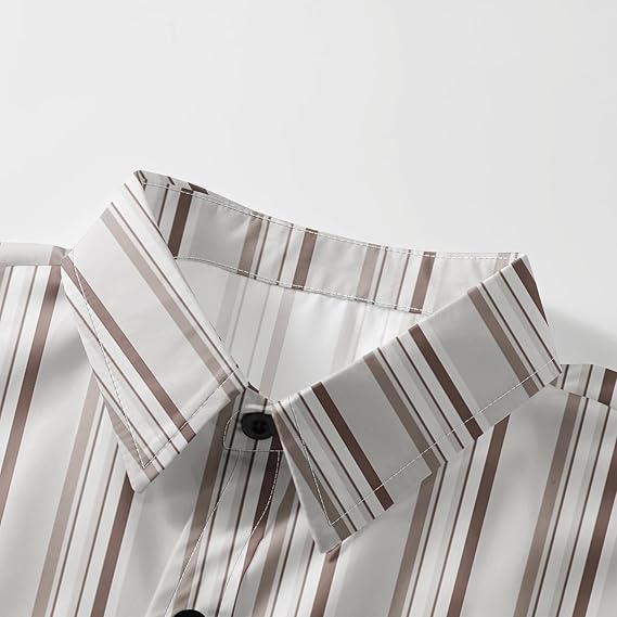 Men's Striped Long Sleeve Shirt