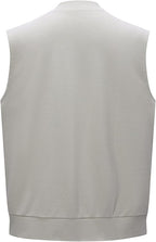 Men's Knitted V-Neck Button Vest