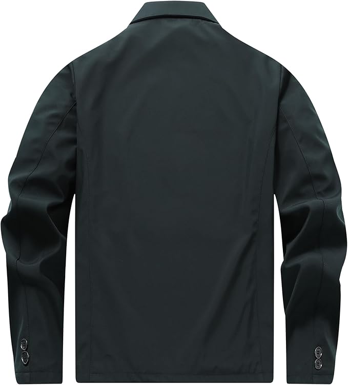 Men's Lightweight Button Placket Jacket
